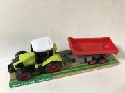 Traktor z maszyną rolniczą. Wydawca: Macyszyn Toys. Dadada.pl Opakowanie Traktor z maszyną rolniczą