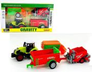 Opakowanie Traktor z maszynami rolniczymi