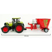 Traktor z mieszalnikiem. Wydawca: Macyszyn Toys. Dadada.pl Opakowanie Traktor z mieszalnikiem