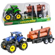 Opakowanie Traktor z przyczepą z drewnem MIX