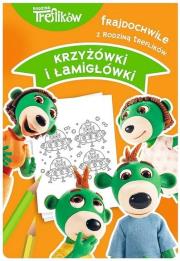 Trefliki. Krzyżówki i łamigłówki. Wydawca: Trefl. Dadada.pl Opakowanie Trefliki. Krzyżówki i łamigłówki