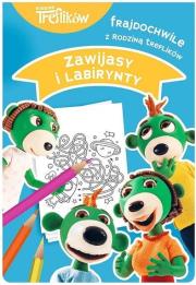 Trefliki. Zawijasy i labirynty. Wydawca: Trefl. Dadada.pl Opakowanie Trefliki. Zawijasy i labirynty
