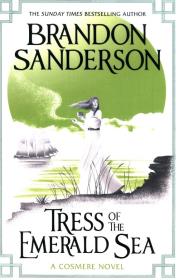 Tress of the Emerald Sea. Autor: Brandon Sanderson. Dadada.pl Okładka książki Tress of the Emerald Sea