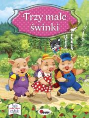 Trzy małe świnki. Bajki czytajki. Autor: Opracowanie zbiorowe. Dadada.pl Okładka książki Trzy małe świnki. Bajki czytajki