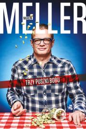 Trzy puszki bobu. Autor: Meller Marcin. Dadada.pl Okładka książki Trzy puszki bobu