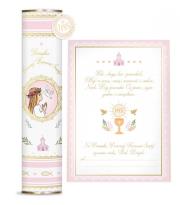 Opakowanie Tuba Pamiątka Komunijna różowa