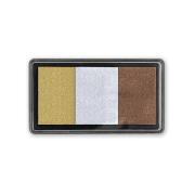 Opakowanie Tusz do stempli metaliczny 3 kolory