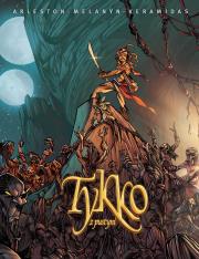 Tykko z pustyni. Autor: Arleston Christophe, Mlann, Nicolas Keramidas, Ma. Dadada.pl Okładka książki Tykko z pustyni