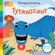 Tyranozaur. Akademia mądrego dziecka. Poznajmy dinozaury. Autor: Campbell Books. Dadada.pl Okładka książki Tyranozaur. Akademia mądrego dziecka. Poznajmy dinozaury