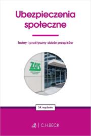 Ubezpieczenia społeczne. Autor: Opracowanie zbiorowe. Dadada.pl Okładka książki Ubezpieczenia społeczne