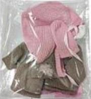 Opakowanie Ubranko dla lalki bobas 35cm