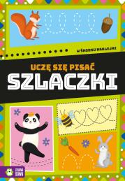 Uczę się pisać. Szlaczki. Autor: brak autora, Magda Malicka. Dadada.pl Okładka książki Uczę się pisać. Szlaczki