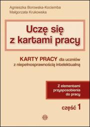 Okładka książki Uczę się z kartami pracy część 1