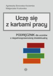 Okładka książki Uczę się z kartami pracy. Podręcznik dla uczniów..
