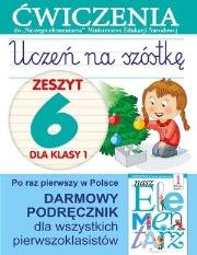 Okładka książki Uczeń na szóstkę Kl.1 z.6 Ćwiczenia