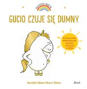 Uczucia Gucia. Gucio czuje się dumny. Autor: AURELIE CHIEN CHOW CHINE. Dadada.pl Okładka książki Uczucia Gucia. Gucio czuje się dumny