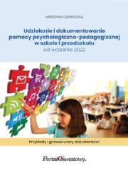 Okładka książki Udzielanie i dokumentowanie pomocy psychologiczno-pedagogicznej w szkole i przedszkolu od września 2022