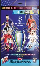 Opakowanie UEFA Champions League 2024/25 naklejki Starter pack