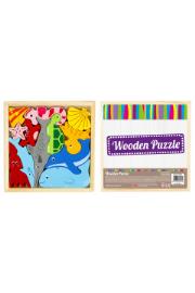 Opakowanie Układanka drewniana 12 elementów Ocean