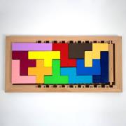 Opakowanie Układanka drewniana
