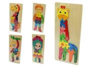 Opakowanie Układanka drewniana MIX