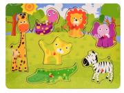Opakowanie Układanka drewno - safari