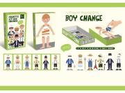 Opakowanie Układanka magnetyczna - przebieralnia