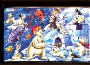 Opakowanie Układanka Zwierzęta w Arktyce