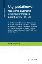 Okładka książki Ulgi podatkowe