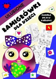 Ulubione łamigłówki dla dzieci. Autor: Wileńska Agnieszka. Dadada.pl Okładka książki Ulubione łamigłówki dla dzieci