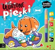 Okładka książki Ulubione pieski. Kredka segmentowa