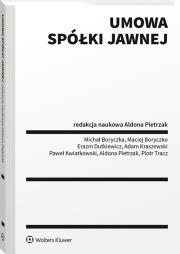 Umowa spółki jawnej. Autor: Kwiatkowski Paweł, Michał Boryczka, Maciej Boryczko, Pietrzak Aldona, Adam Kraszewski, Straczyński Piotr, Erazm Dutkiewicz. Dadada.pl Okładka książki Umowa spółki jawnej