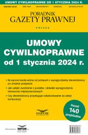 Okładka książki Umowy cywilnoprawne od 1 stycznia 2024 r.