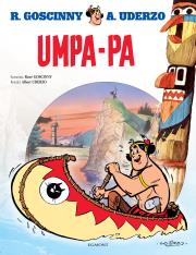 Umpa-pa. Autor: René Goscinny, Albert Uderzo, Marek Puszczewicz. Dadada.pl Okładka książki Umpa-pa