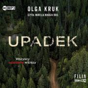 Upadek audiobook. Autor: Olga Kruk. Dadada.pl Okładka książki Upadek audiobook