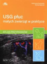 USG płuc małych zwierząt w praktyce.. Autor: Kraszewska K., Gajewski M.. Dadada.pl Okładka książki USG płuc małych zwierząt w praktyce.