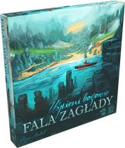 Uśpieni bogowie: Fala zagłady. Wydawca: Lucky Duck Games Polska. Dadada.pl Opakowanie Uśpieni bogowie: Fala zagłady