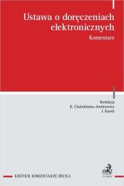 Okładka książki Ustawa o doręczeniach elektronicznych. Komentarz