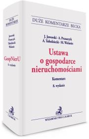 Okładka książki Ustawa o gospodarce nieruchomościami. Komentarz