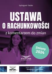 Okładka książki Ustawa o rachunkowości z komentarzem do zmian