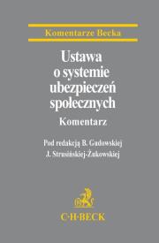Okładka książki Ustawa o systemie ubezpieczeń społecznych+suplem.