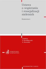 Okładka książki Ustawa o wspieraniu i resocjalizacji nieletnich