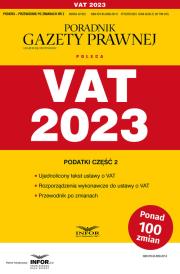 Okładka książki VAT 2023