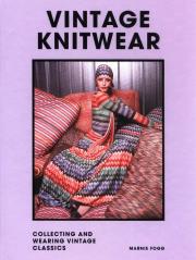 Vintage Knitwear. Autor: Fogg Marnie. Dadada.pl Okładka książki Vintage Knitwear