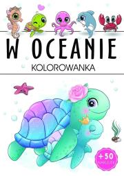 Okładka książki W oceanie. Kolorowanka