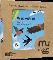 W powietrzu. Ćwiczymy spostrzegawczość 2+ Pierwsza ekoksiążeczka Twojego Dziecka. Autor: Opracowanie zbiorowe. Dadada.pl Okładka książki W powietrzu. Ćwiczymy spostrzegawczość 2+ Pierwsza ekoksiążeczka Twojego Dziecka