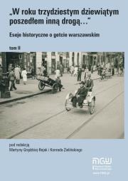 Okładka książki W roku trzydziestym dziewiątym poszedłem inną drogą