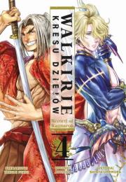 Walkirie Kresu Dziejów Record of Ragnarok. Tom 4. Autor: Takumi Fukui. Dadada.pl Okładka książki Walkirie Kresu Dziejów Record of Ragnarok. Tom 4