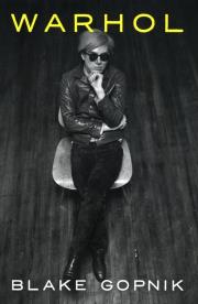 Warhol. Autor: Gopnik Blake. Dadada.pl Okładka książki Warhol