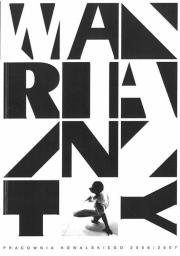 Okładka książki Warianty. Pracownia Kowalskiego 2006/2007